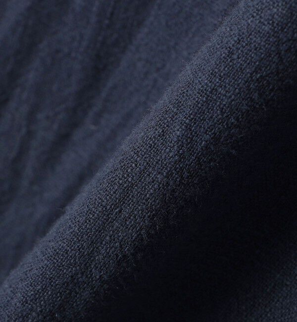 SHIPS「Errico Formicola: リネン/コットン キャンバス オープンカラー シャツ」|シャツ・ブラウス|