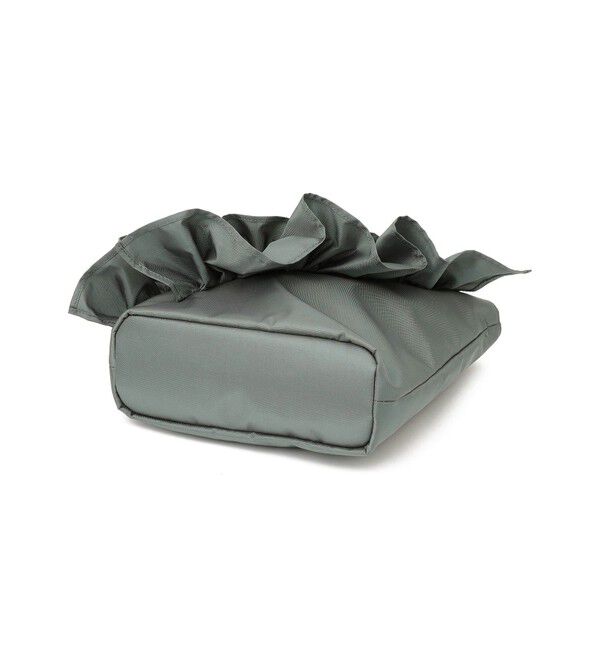 SHIPS for women「【WEB限定】チャーム 付き フリル トート」|トートバッグ|