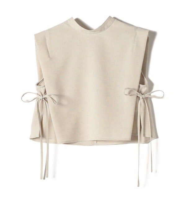 SHIPS for women「小泉里子コラボ:〈手洗い可能〉スラブ 綿麻混 ブラウス」|シャツ・ブラウス|