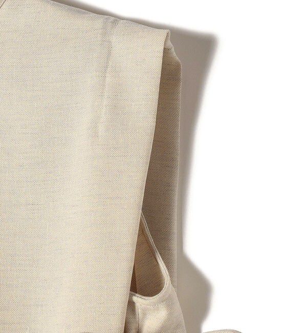 SHIPS for women「小泉里子コラボ:〈手洗い可能〉スラブ 綿麻混 ブラウス」|シャツ・ブラウス|