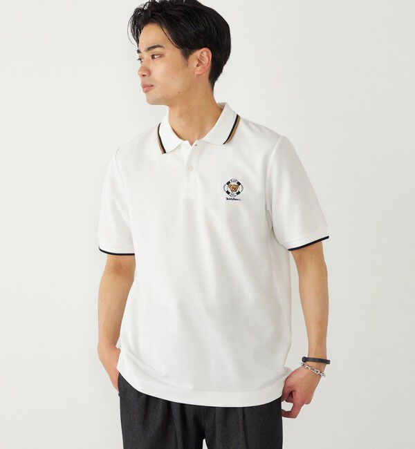 SHIPS Colors 「SHIPS Colors:TeddyBear(R) ポロシャツ◇」|ポロシャツ|ライトホワイト