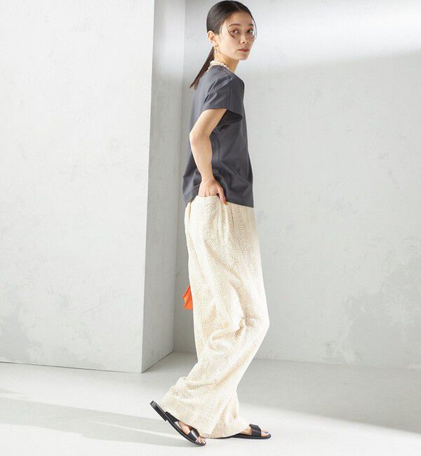 SHIPS for women「〈接触冷感〉ポンチ ドルマン TEE」|Tシャツ・カットソー|