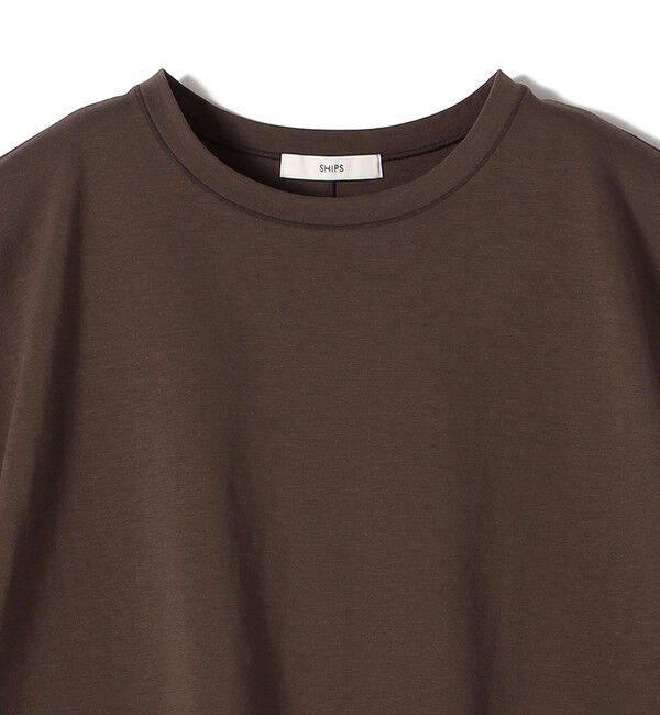 SHIPS for women「〈接触冷感〉ポンチ ドルマン TEE」|Tシャツ・カットソー|