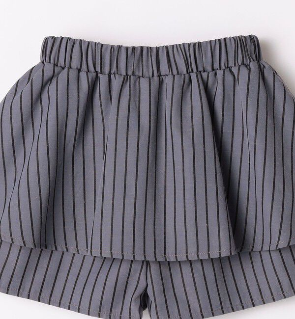 SHIPS Colors 「SHIPS Colors:90～140cm / ストライプ キュロット」|キュロット|