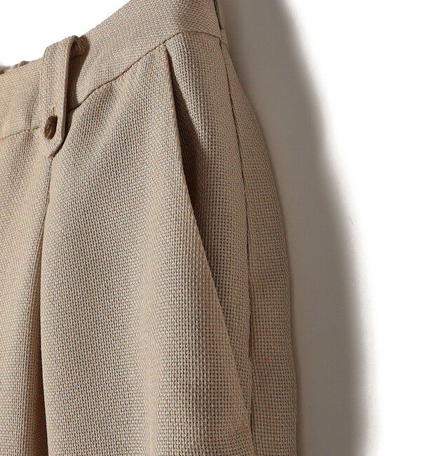 SHIPS Colors 「SHIPS Colors:〈手洗い可能〉バスケット クロップド ワイド パンツ」|その他|