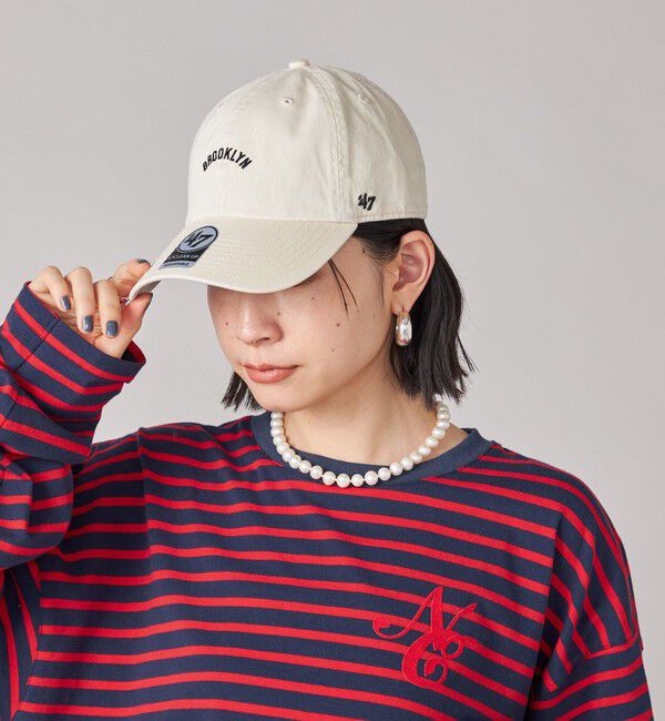 SHIPS for women「&rsquo;47:CLEAN UP DODGERS CT NATURAL」|キャップ・キャスケット|ナチュラル