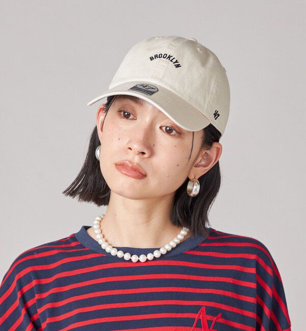 SHIPS for women「&rsquo;47:CLEAN UP DODGERS CT NATURAL」|キャップ・キャスケット|