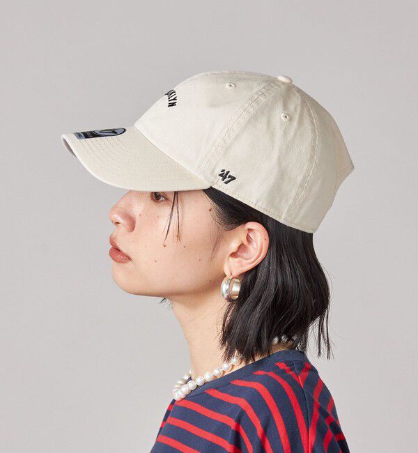 SHIPS for women「&rsquo;47:CLEAN UP DODGERS CT NATURAL」|キャップ・キャスケット|