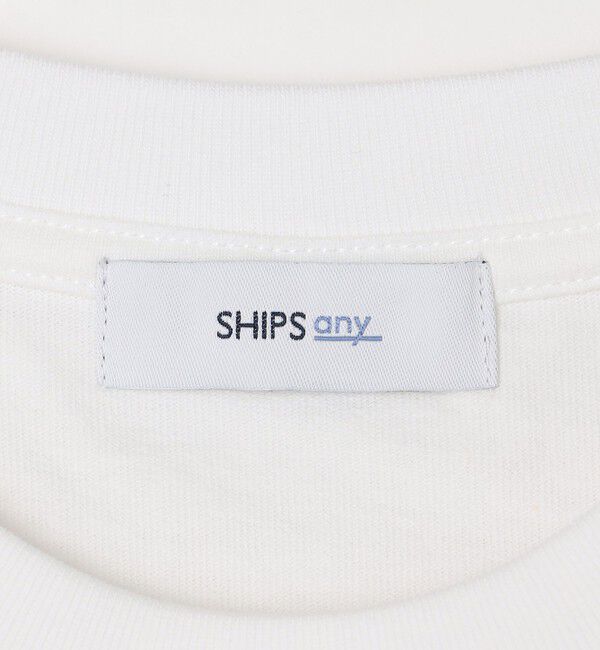 SHIPS any「SHIPS any: SNOOPY コラボ ブロック グラフィック カラー プリント Tシャツ◇」|Tシャツ・カットソー|