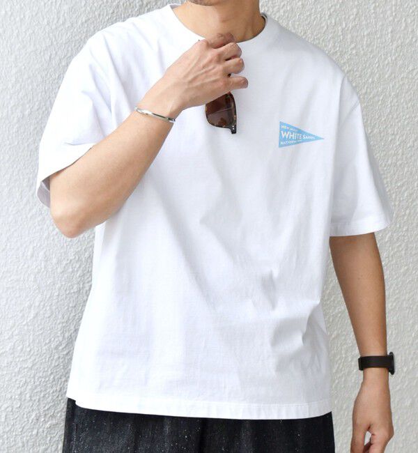 SHIPS any「【WEB限定】SHIPS any: NATIONAL PARK ヴィンテージライク ワンポイント プリント Tシャツ◇」|Tシャツ・カットソー|