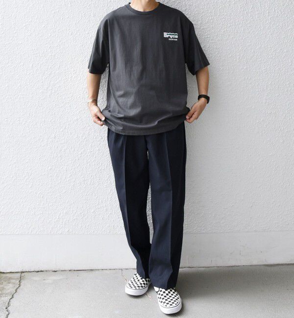 SHIPS any「【WEB限定】SHIPS any: NATIONAL PARK ヴィンテージライク ワンポイント プリント Tシャツ◇」|Tシャツ・カットソー|