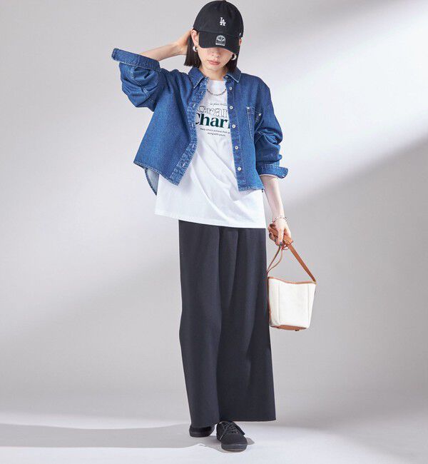 SHIPS for women「BEAURE: キャンバス ミニ バケツ バッグ」|ショルダー・メッセンジャー|