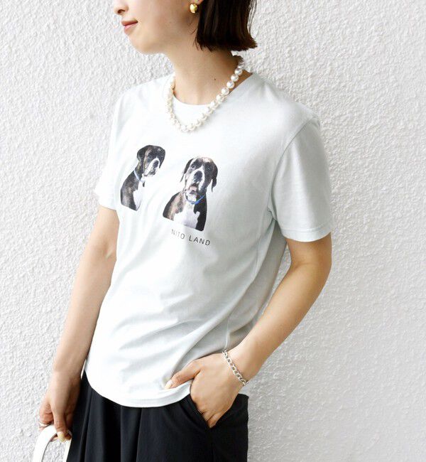 SHIPS for women「【SHIPS別注】ACASAM: フォト TEE」|Tシャツ・カットソー|