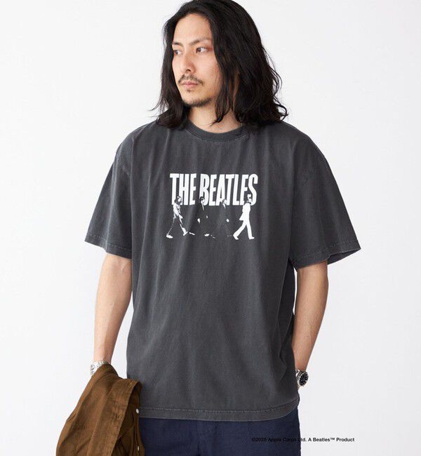 SHIPS「SHIPS: THE BEATLES フォトグラフィック Tシャツ」|Tシャツ・カットソー|ダークグレー