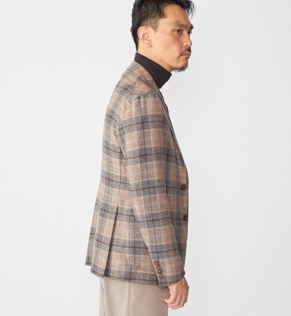 SHIPS「TAGLIATORE: ウール オーバーペーン ジャケット」|テーラードジャケット|