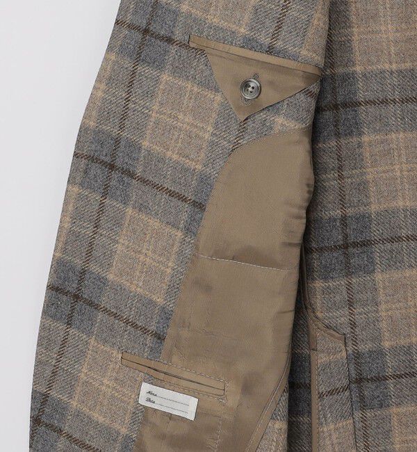 SHIPS「TAGLIATORE: ウール オーバーペーン ジャケット」|テーラードジャケット|