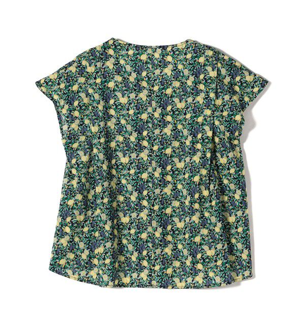 SHIPS Colors 「SHIPS Colors:〈洗濯機可能〉ボタニカル プリント Vネック ブラウス」|シャツ・ブラウス|