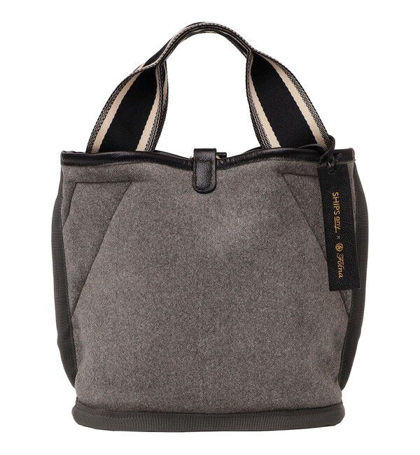 SHIPS any「《追加予約》【SHIPS any別注】Folna: 2WAY ライン リバーシブル ショルダー バッグ」|ショルダー・メッセンジャー|