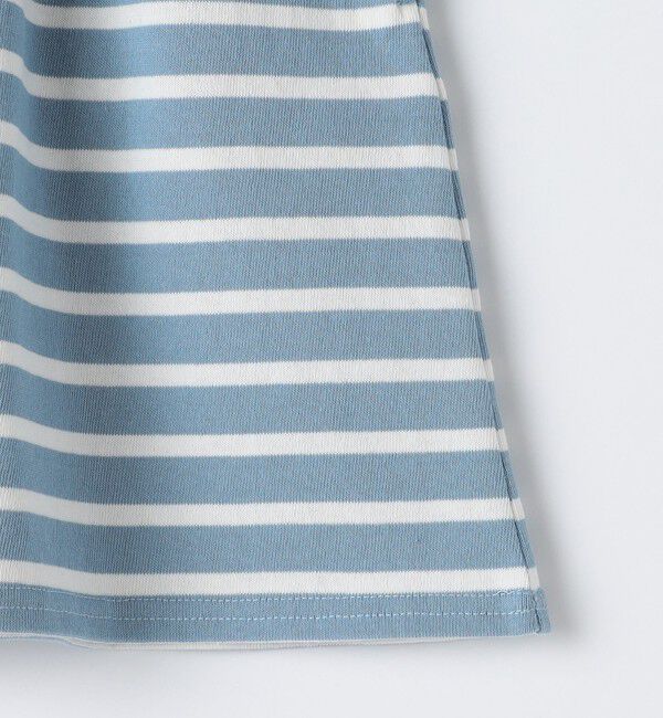 SHIPS KIDS「SHIPS KIDS:90cm / ボーダー フリル ワンピース」|ワンピース|