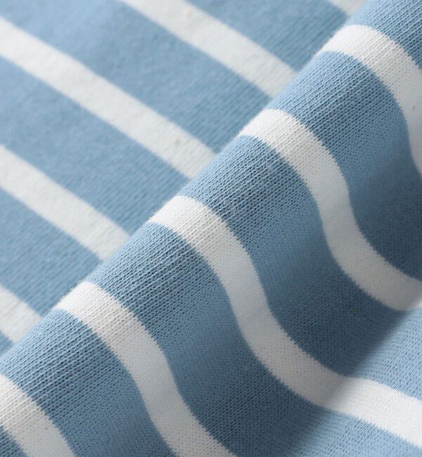 SHIPS KIDS「SHIPS KIDS:90cm / ボーダー フリル ワンピース」|ワンピース|