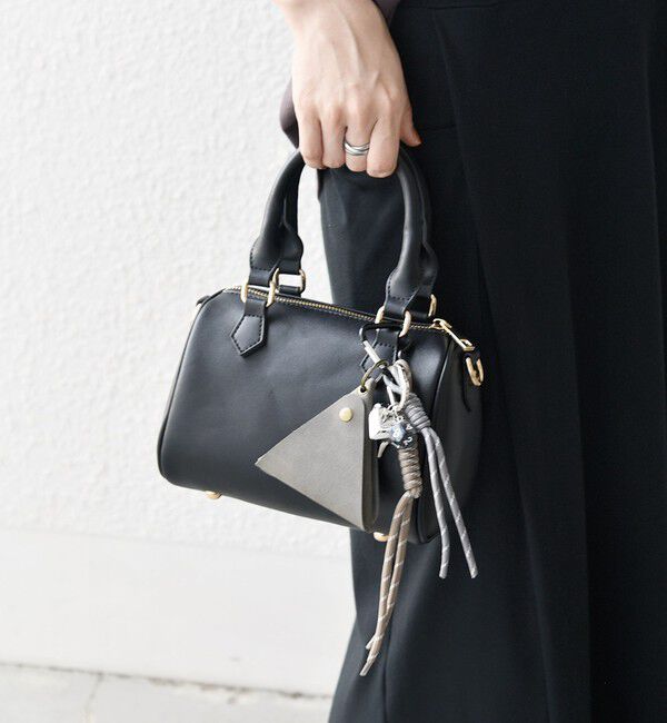 SHIPS any「VELETTO: 2WAY ショルダー ミニ ボストン バッグ」|ボストンバッグ|