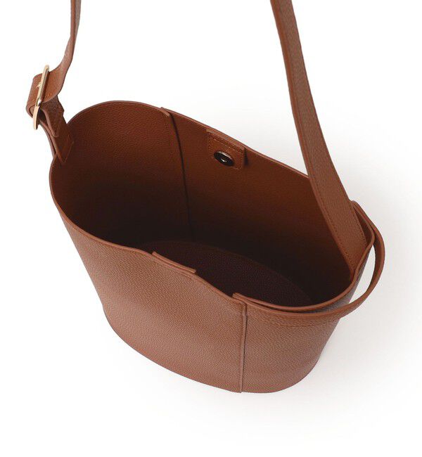 SHIPS any「VELETTO: ポシェット付き 3WAY ワンハンドル バケツ ショルダー バッグ」|ショルダー・メッセンジャー|