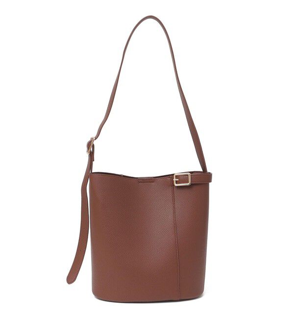 SHIPS any「VELETTO: ポシェット付き 3WAY ワンハンドル バケツ ショルダー バッグ」|ショルダー・メッセンジャー|