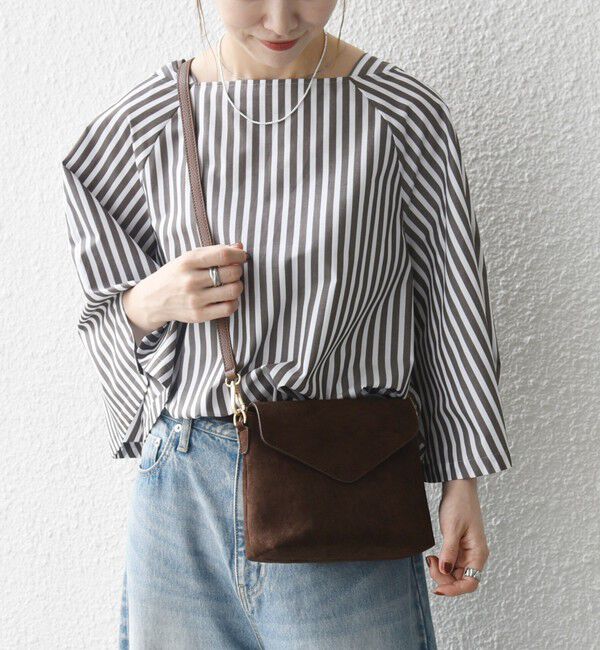 SHIPS any「VELETTO: ポシェット付き 3WAY ワンハンドル バケツ ショルダー バッグ」|ショルダー・メッセンジャー|