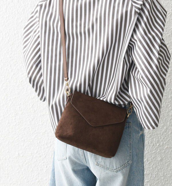 SHIPS any「VELETTO: ポシェット付き 3WAY ワンハンドル バケツ ショルダー バッグ」|ショルダー・メッセンジャー|