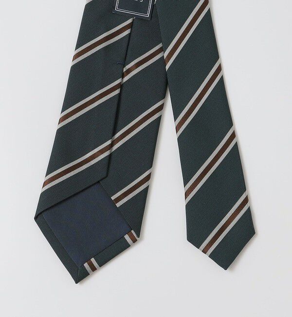 SHIPS「SHIPS: シルク バスケット ストライプ ネクタイ」|ネクタイ・蝶ネクタイ|