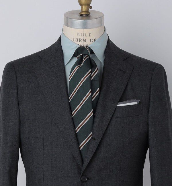 SHIPS「SHIPS: シルク バスケット ストライプ ネクタイ」|ネクタイ・蝶ネクタイ|