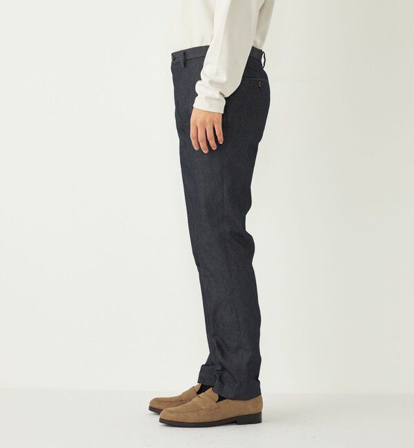 SHIPS Colors 「SHIPS Colors:〈洗濯機可能〉デニムライク チノ スラックス」|スラックス|