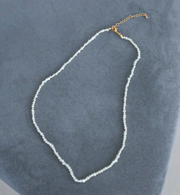 quaranciel「quaranciel:ミニ 淡水 パール ネックレス」|ネックレス|