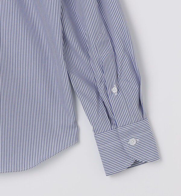 SHIPS「【SHIPS別注】Errico Formicola: DALIO ワイド ロンドンストライプ シャツ」|シャツ・ブラウス|