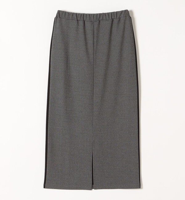 quaranciel「quaranciel:〈手洗い可能〉カット ジョーゼット サイド ライン タイト スカート」|タイト|