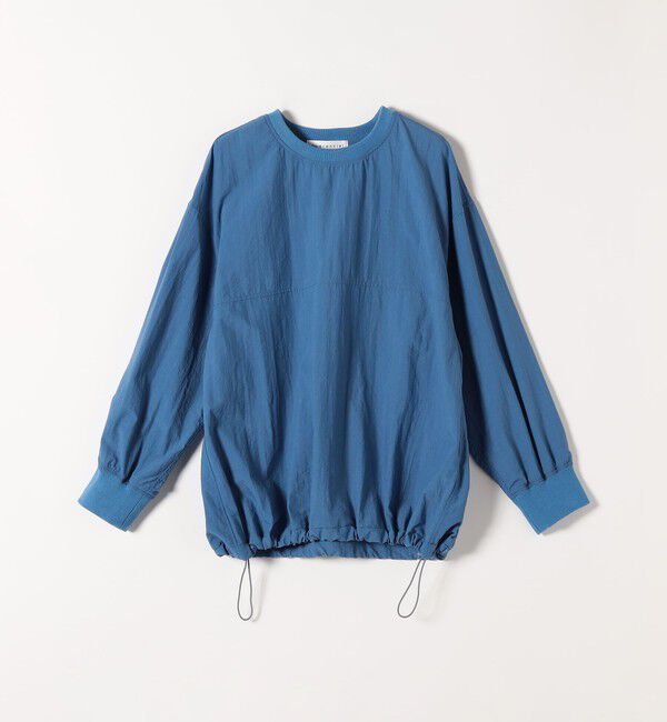 quaranciel「quaranciel:〈多機能/洗濯機可能〉ナイロン タスラン ドロスト ルーズ プルオーバー」|プルオーバー|