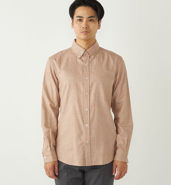 SHIPS Colors 「SHIPS Colors:ギンガムチェック ボタンダウン シャツ◇」|シャツ・ブラウス|