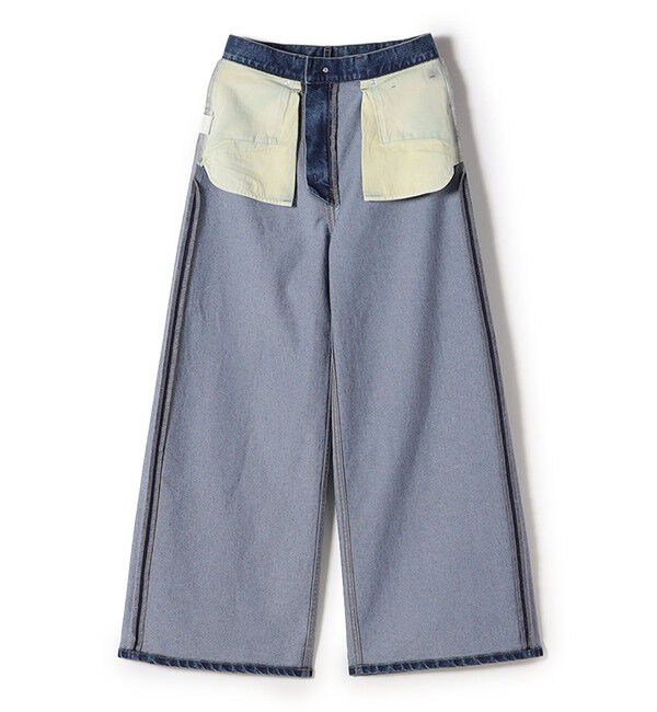 SHIPS Colors 「SHIPS Colors:〈洗濯機可能〉ワイド デニム◇」|デニム|