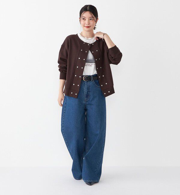 SHIPS Colors 「SHIPS Colors:〈洗濯機可能〉ワイド デニム◇」|デニム|