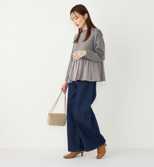 SHIPS Colors 「SHIPS Colors:〈洗濯機可能〉ワイド デニム◇」|デニム|