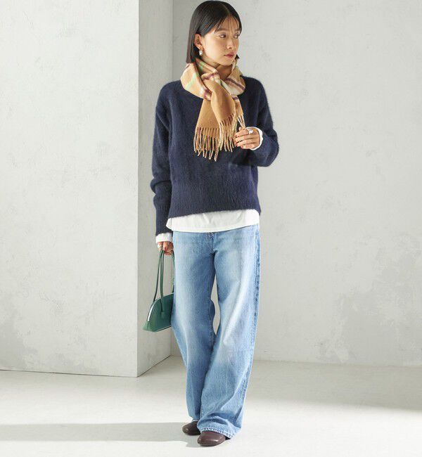 SHIPS for women「カシミヤ リバーシブル マフラー」|マフラー|