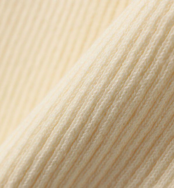 SHIPS KIDS「SHIPS KIDS:100～120cm /〈手洗い可能〉フリル リブ ニット」|Tシャツ・カットソー|