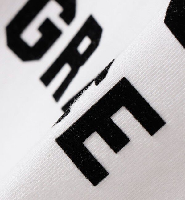 SHIPS Colors 「SHIPS Colors:〈洗濯機可能〉フロッキー プリント ロゴTシャツ（ロンT）◇」|Tシャツ・カットソー|