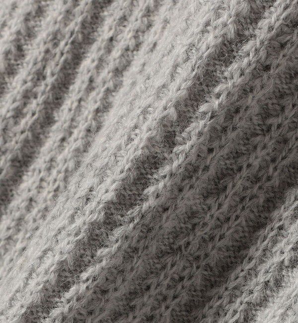 SHIPS any「《追加予約》SHIPS any: リブ タック編み クルーネック ボタン ニット プルオーバー」|ニット・セーター|