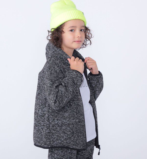 SHIPS KIDS「SHIPS KIDS:110～130cm / フリース ジップ パーカ」|パーカー|
