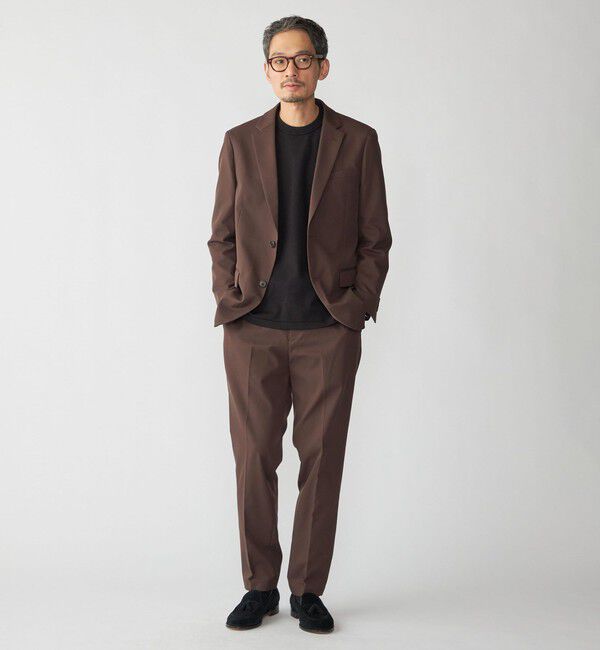 SHIPS「SHIPS:〈洗濯機可能〉ヒート エナジー(R) スラックス (セットアップ対応)」|スラックス|