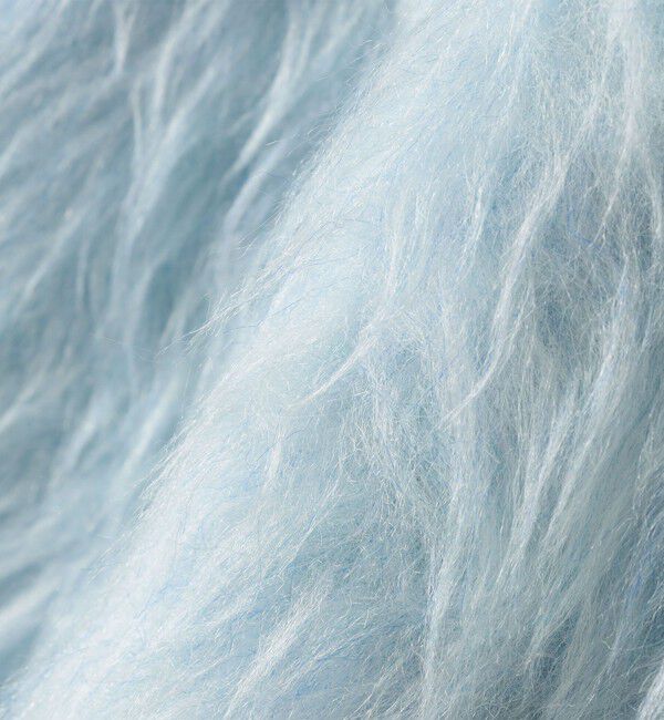 SHIPS for women「〈手洗い可能〉シャギー ファー クルーネック プルオーバー」|ニット・セーター|