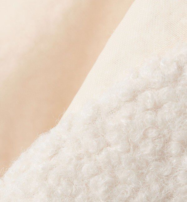 quaranciel「quaranciel:〈洗濯機可能〉ボア &times; チュール コンビ ヨーク プルオーバー」|その他|