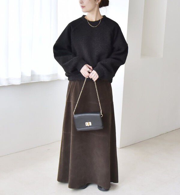 quaranciel「quaranciel:〈洗濯機可能〉ボア &times; チュール コンビ ヨーク プルオーバー」|その他|