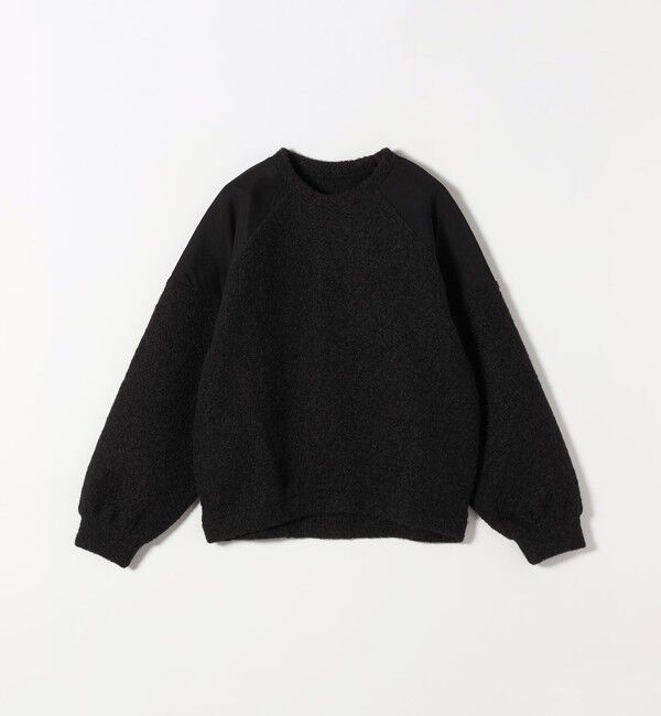 quaranciel「quaranciel:〈洗濯機可能〉ボア &times; チュール コンビ ヨーク プルオーバー」|その他|